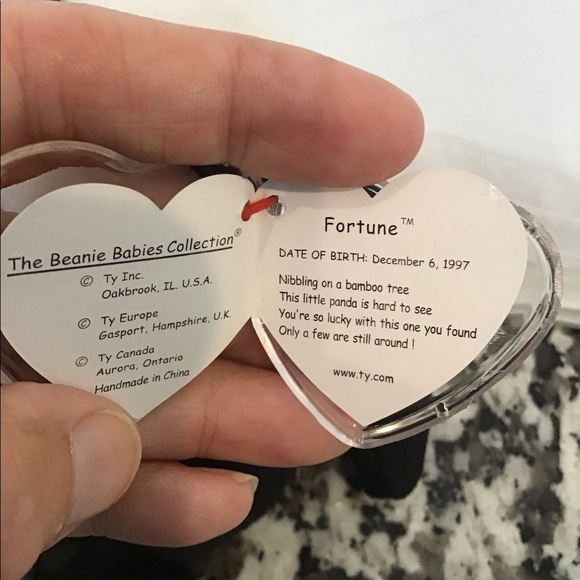 Ty Beanie Babies Two Panda Bears NWT - Picture 7 of 7